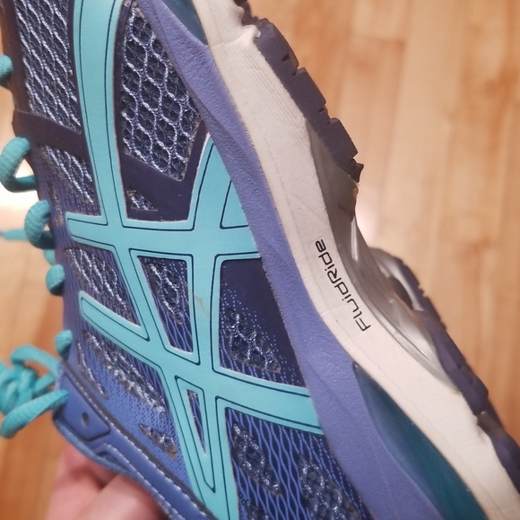 Asics blue women's shoes size 7.5 US - Picture 13 of 13